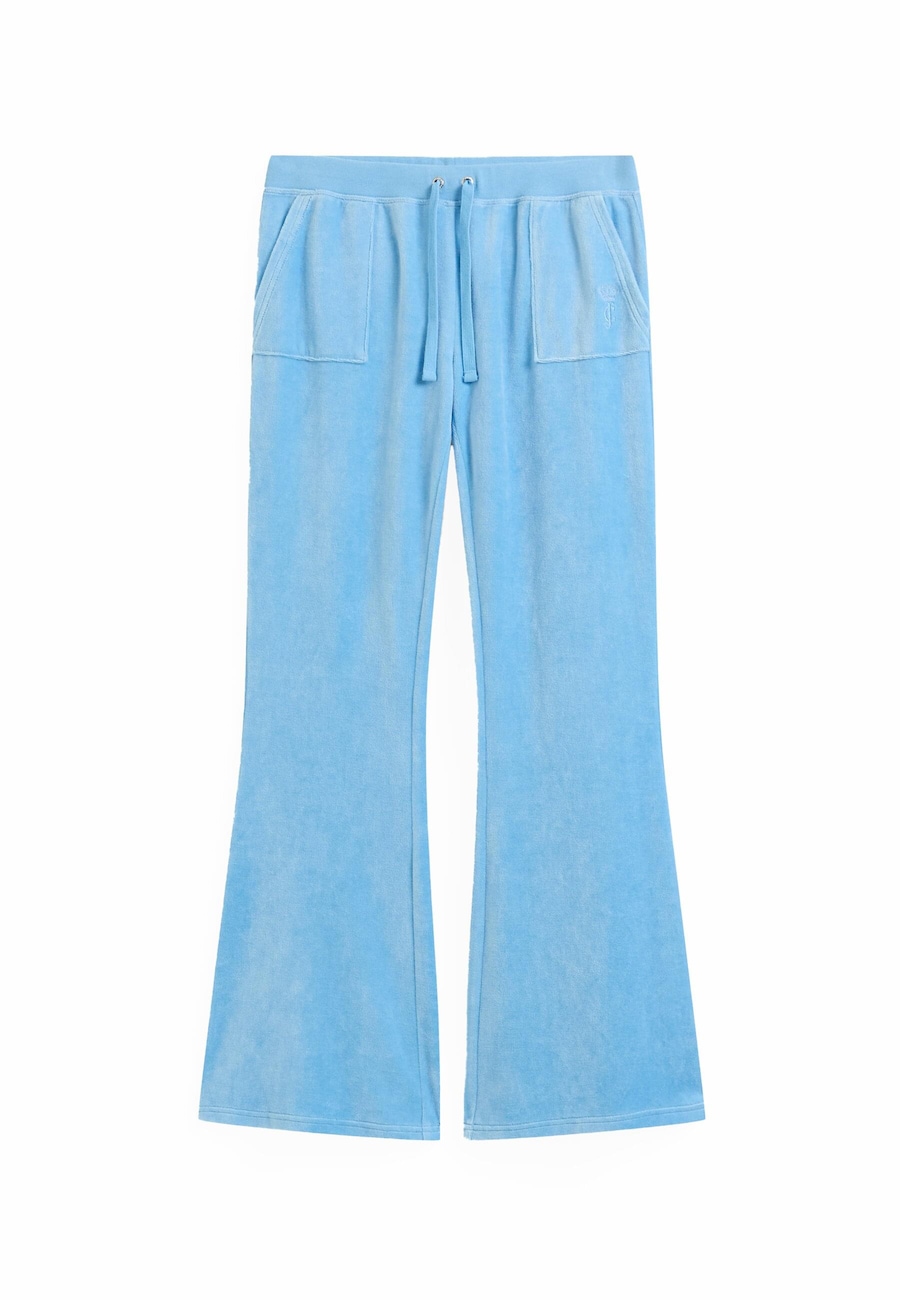 

Расклешенные брюки Juicy Couture Caisa, неоново-синий