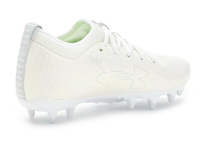 Футбольные бутсы Blur Select Jr Under Armour Kids, White/White/Halo Gray — фото 4