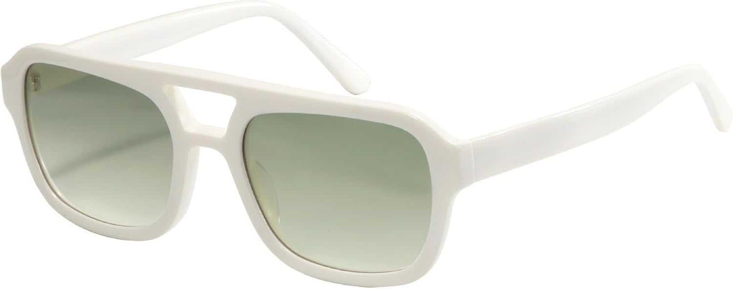 

Модные квадратные солнцезащитные очки для женщин, солнцезащитные очки из ацетата для мужчин, очки с двойной перемычкой, большие очки-очки, линзы UV400 TOHUAN, Rt2034-c6