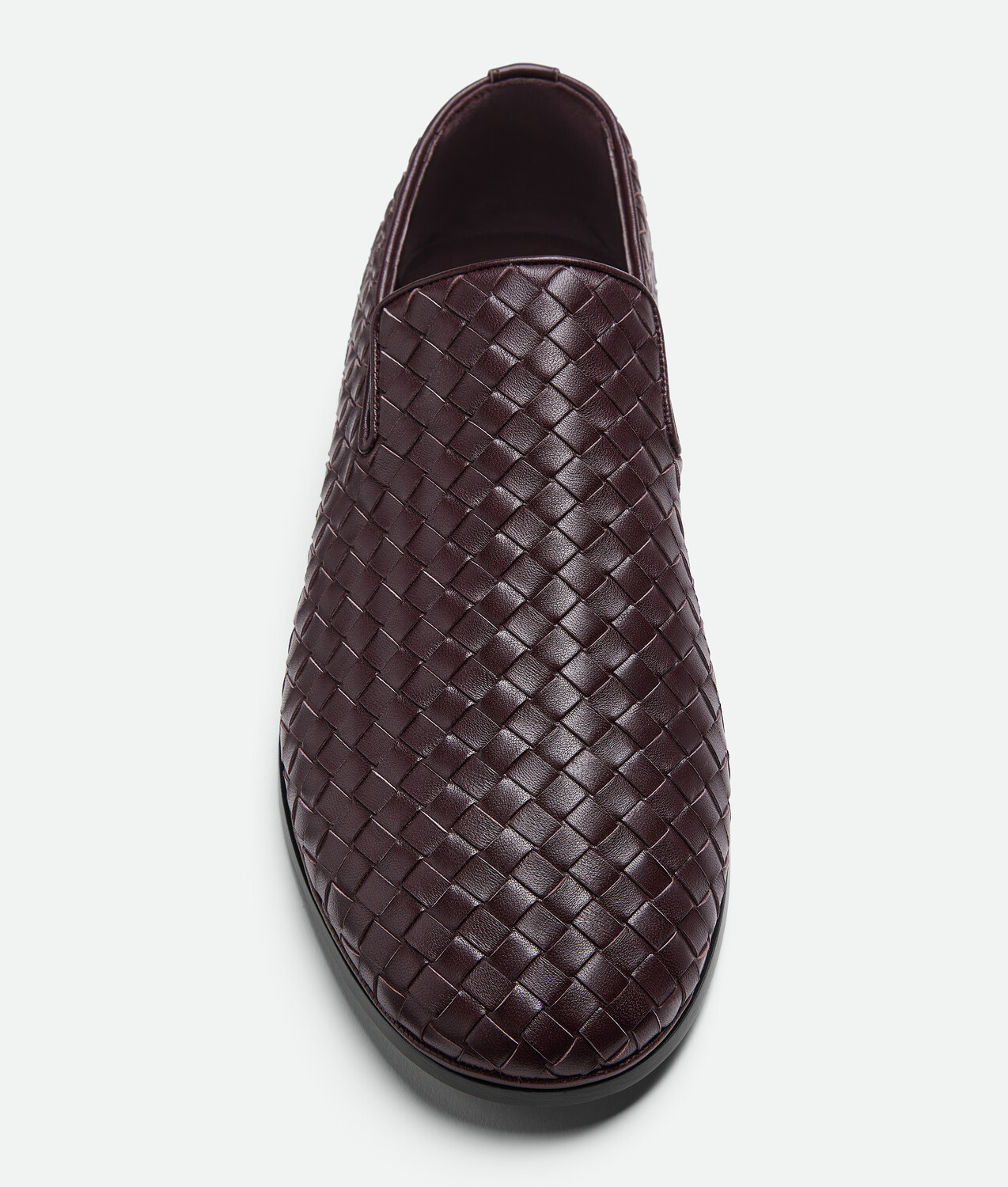 Воскресная тапочка BOTTEGA VENETA, темный бароло — фото 4
