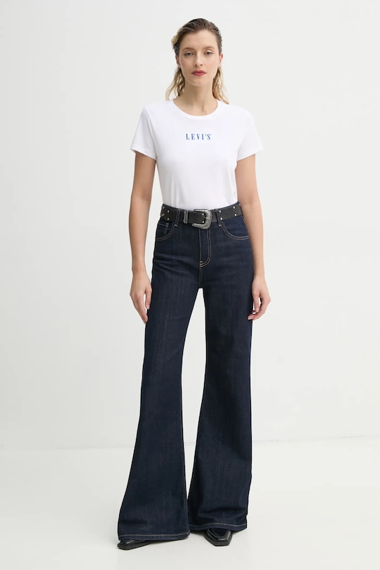Хлопковая футболка THE PERFECT TEE Levi'S, белый — фото 2