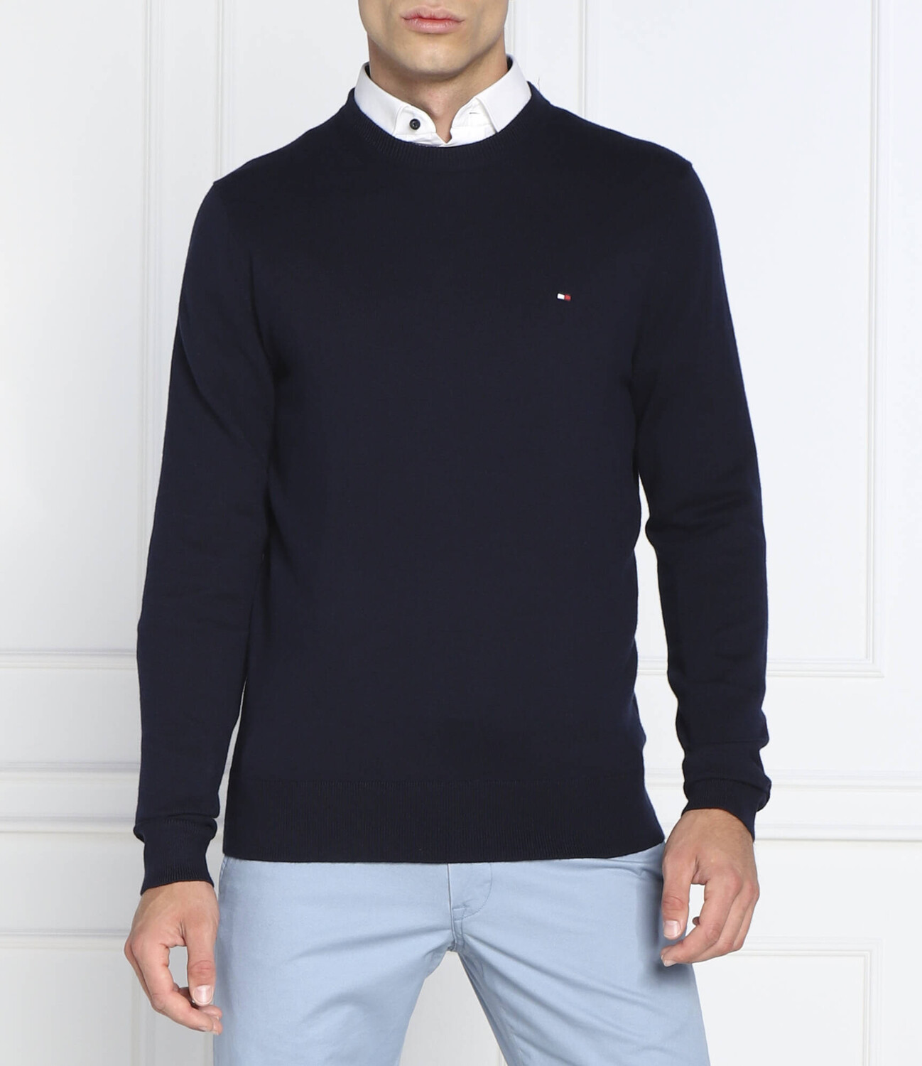 

Свитер Tommy Hilfiger Regular Fit, темно-синий