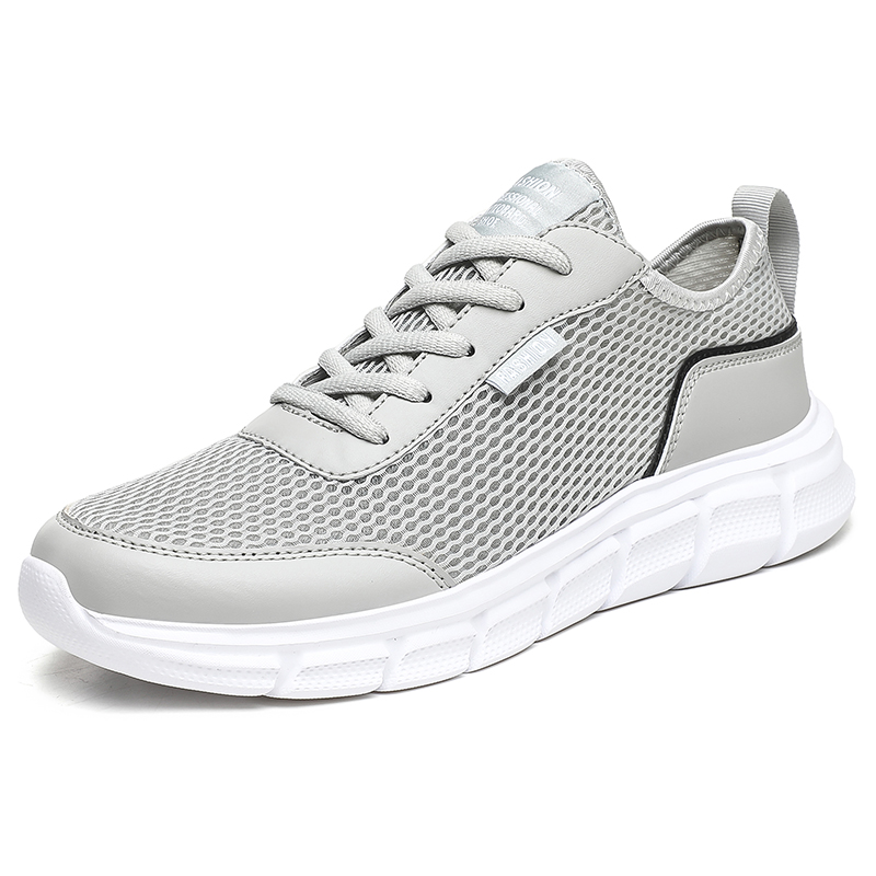 

Износостойкие дышащие низкие повседневные кроссовки men's NMR, светло-серый