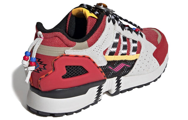 Кроссовки оригинал zx 10000 Adidas, серый — фото 4