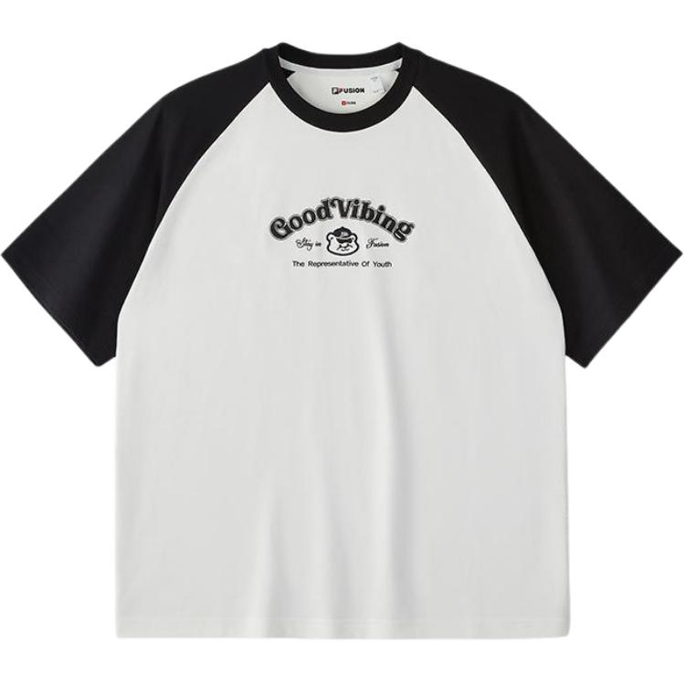 

FILA FUSION Футболка унисекс облачно-белая, Белый, FILA FUSION Футболка унисекс облачно-белая