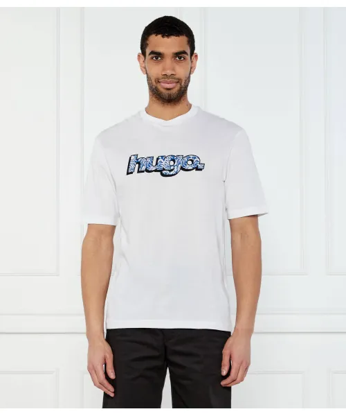 

Футболка нугибол Regular fit Hugo Blue, белый
