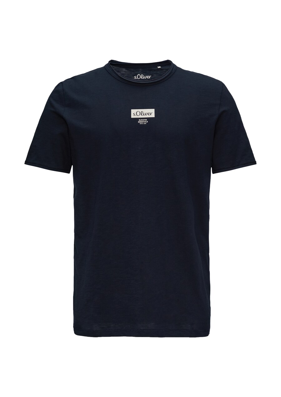 

Классическая футболка s.Oliver Shirt, темно-синий