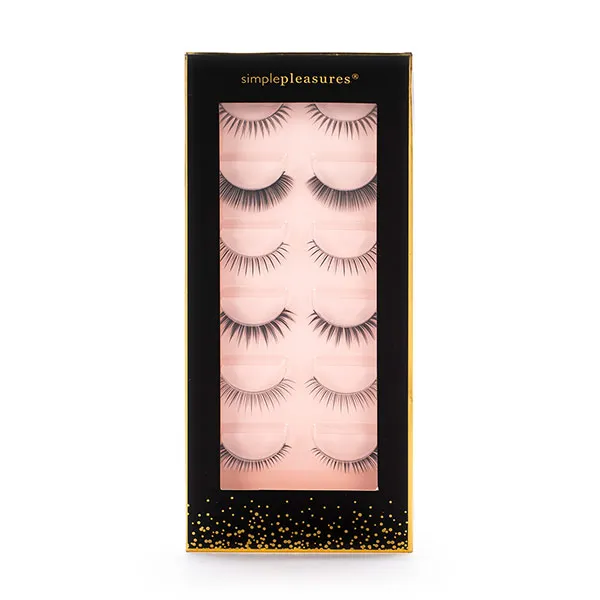 

Искусственные ресницы Simple Pleasure 6 Pairs Of Luxe Eyelashes Tri-Coastal, 1 UD