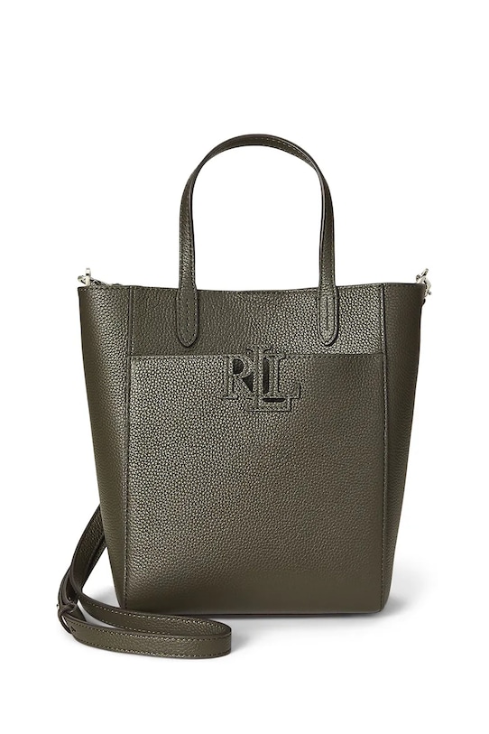 

Кожаная сумка Lauren Ralph Lauren, зеленый