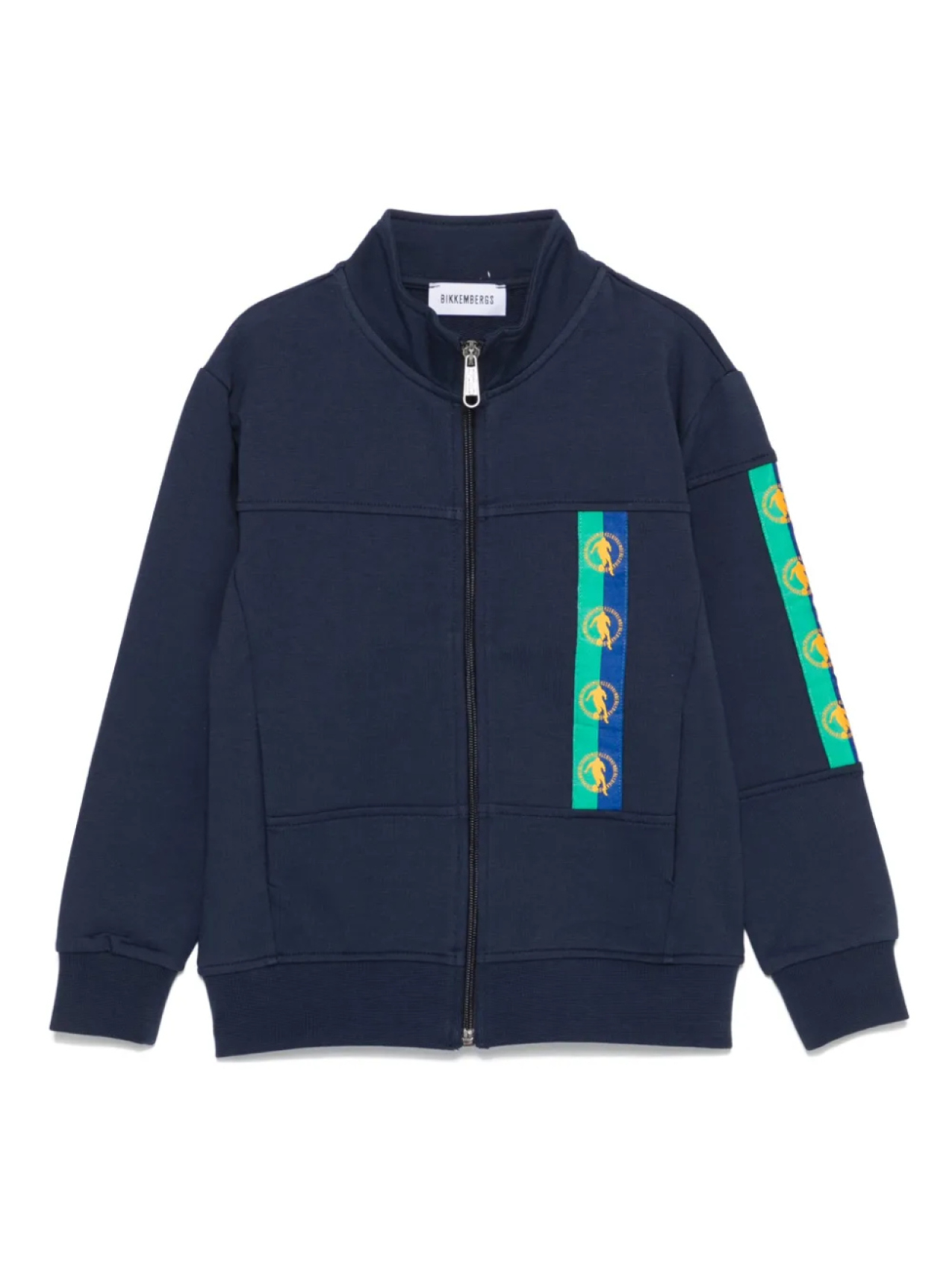 

Толстовка на молнии BIKKEMBERGS KIDS, синий