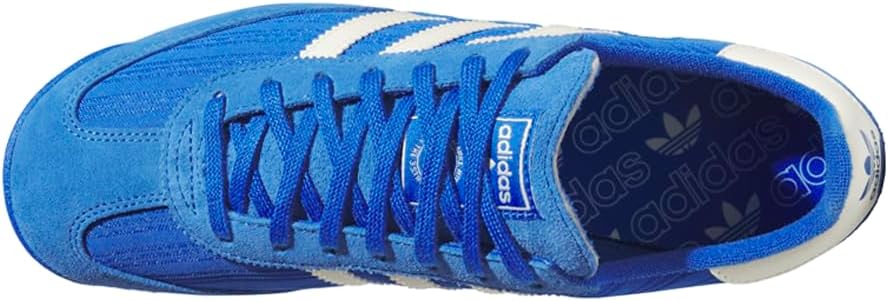 Мужские кроссовки adidas SL 72 RS на шнуровке для повседневной носки - синие — фото 4