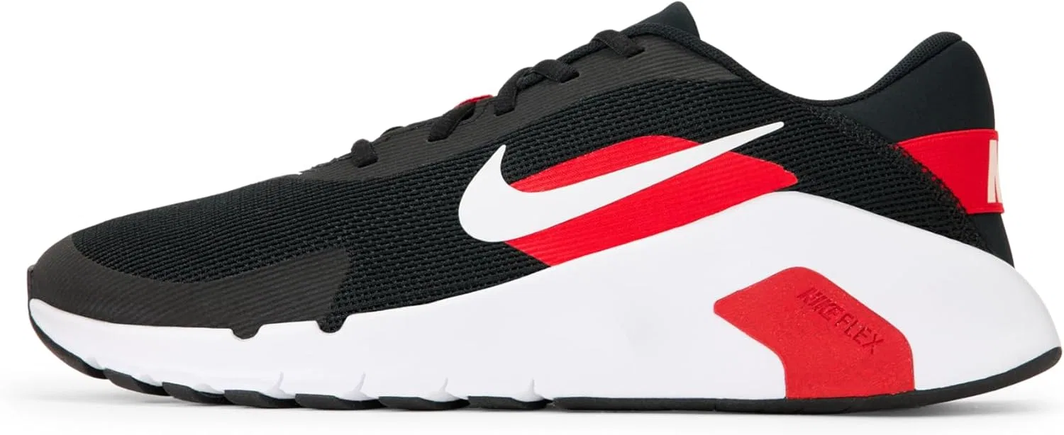 Кроссовки для тренировок Nike Flex Train HV9972 для мужчин, Black White University Red — фото 4