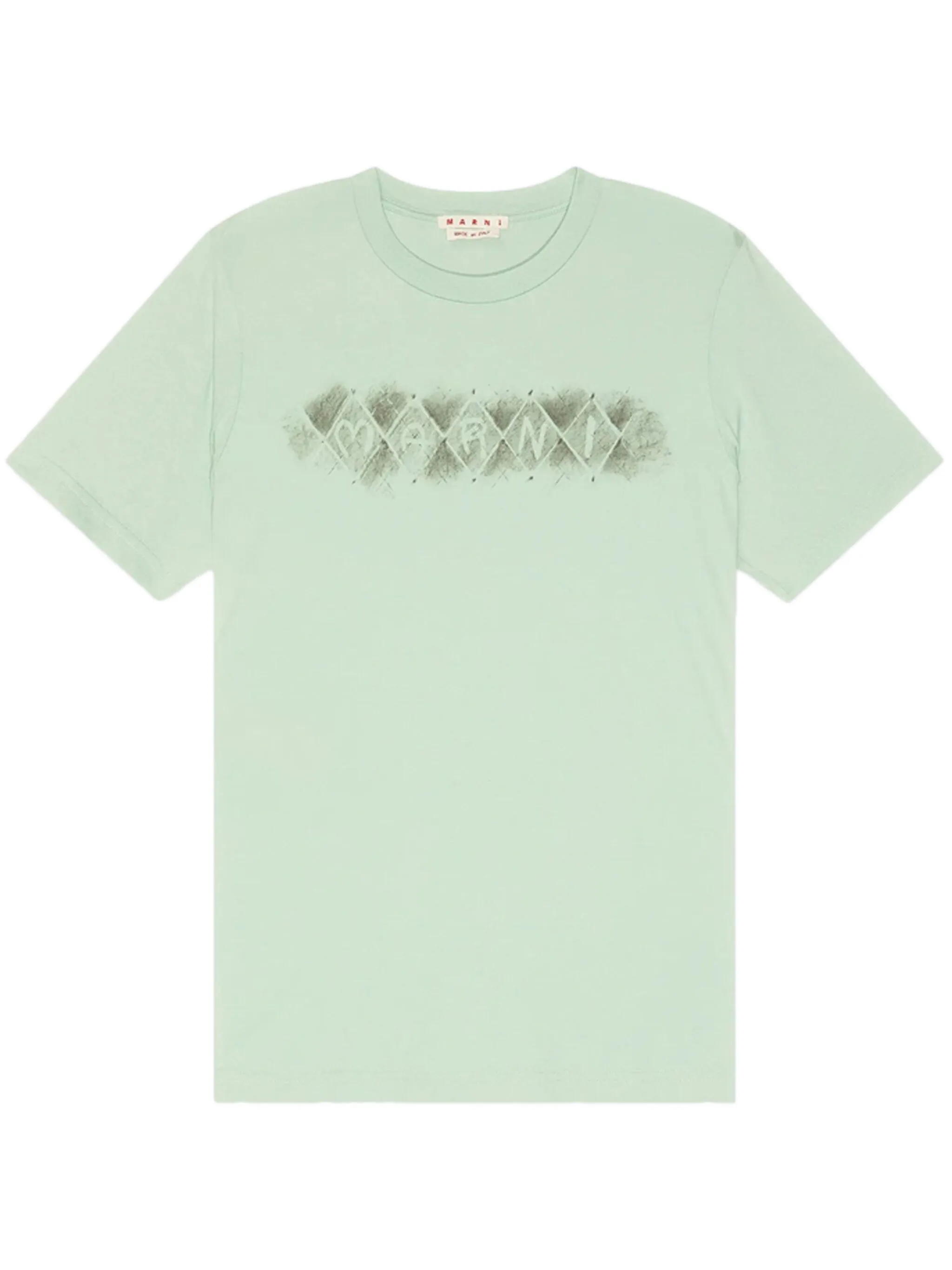 

Футболка с логотипом Marni, зеленый