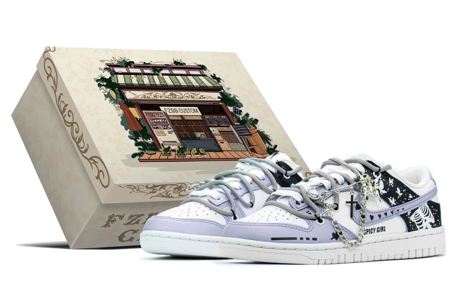 

Кроссовки для скейтбординга Nike Dunk Low женские