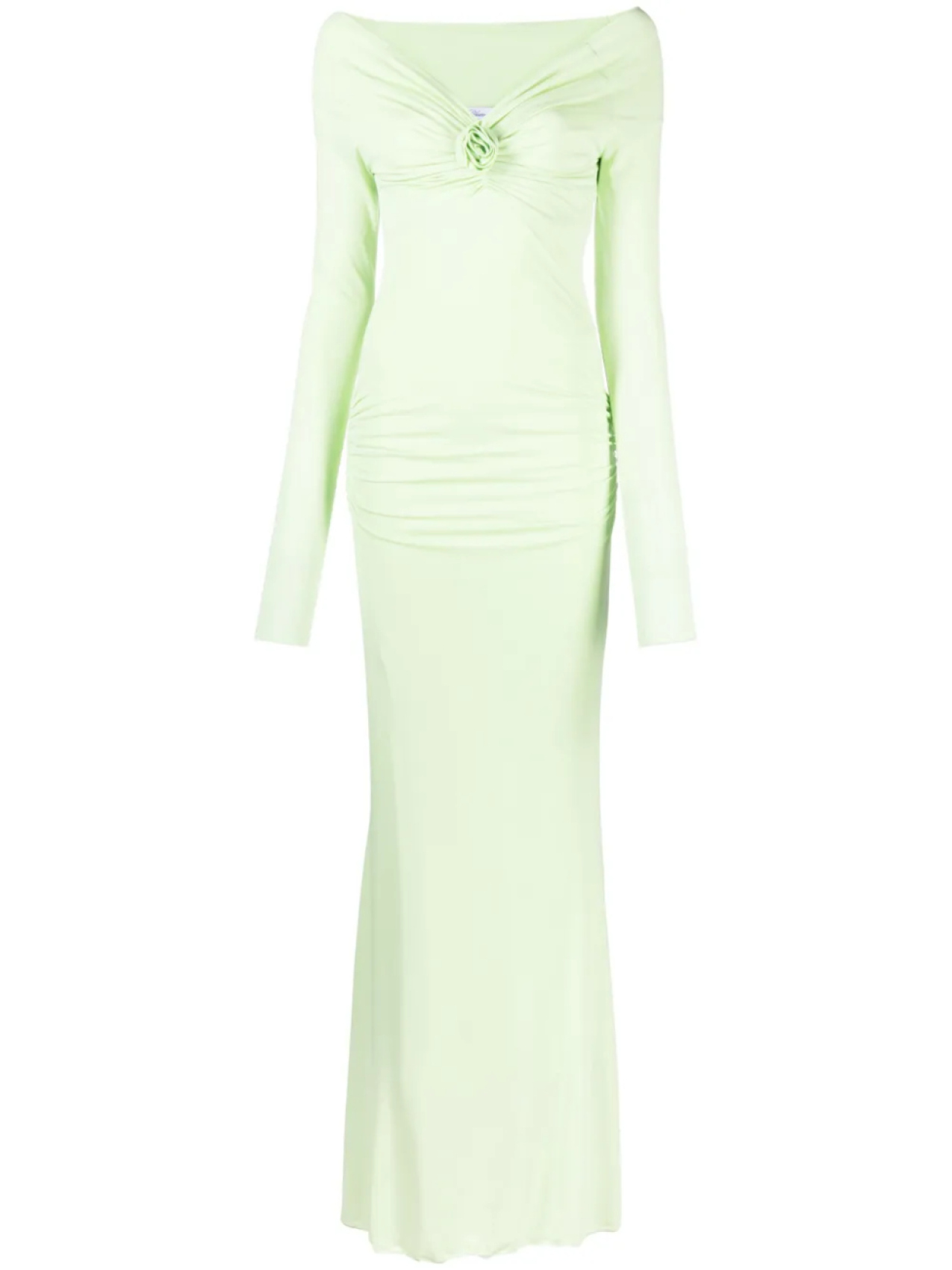 

Blumarine длинное платье, зеленый