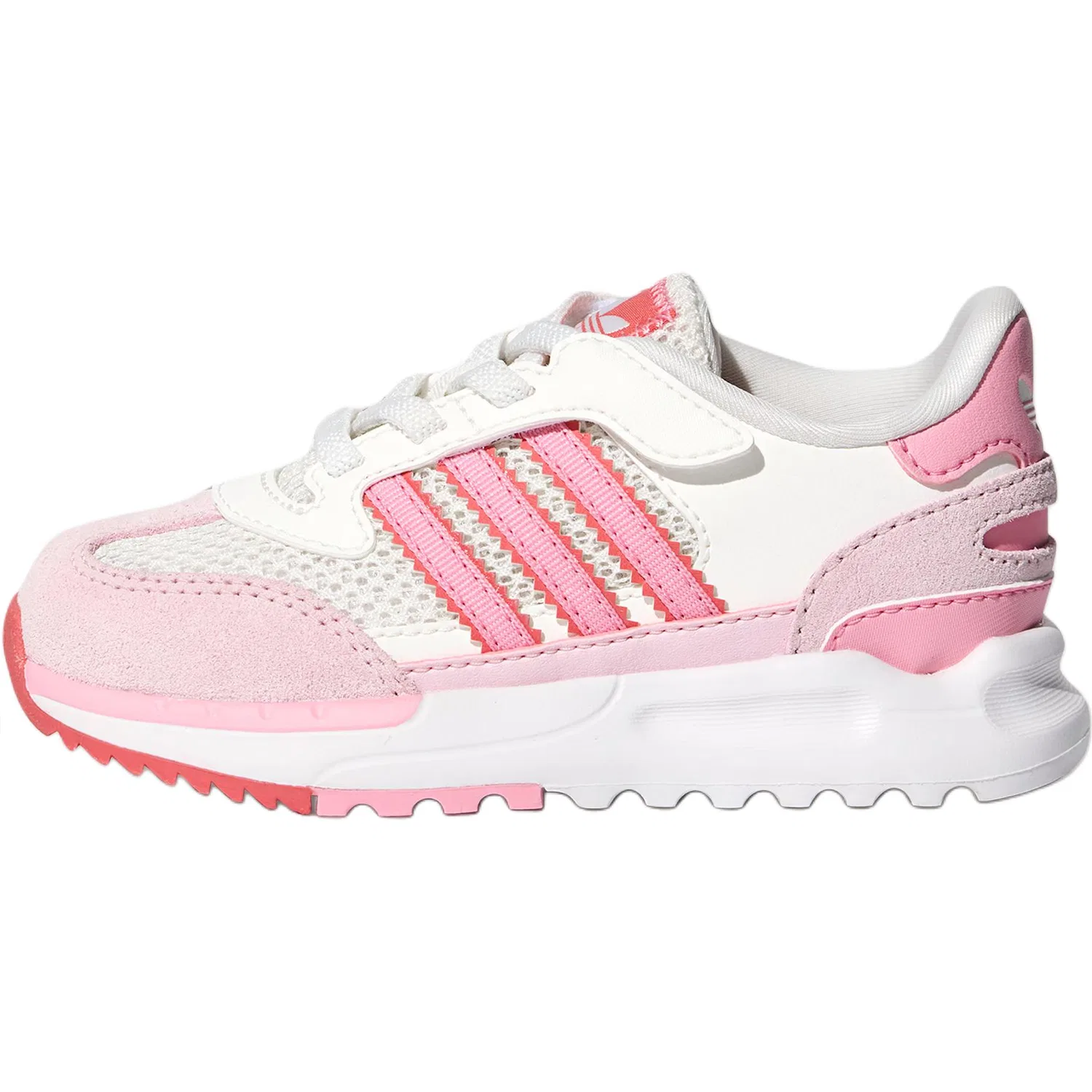 Кроссовки RETROPY низкие для малышей Pink White Adidas Originals