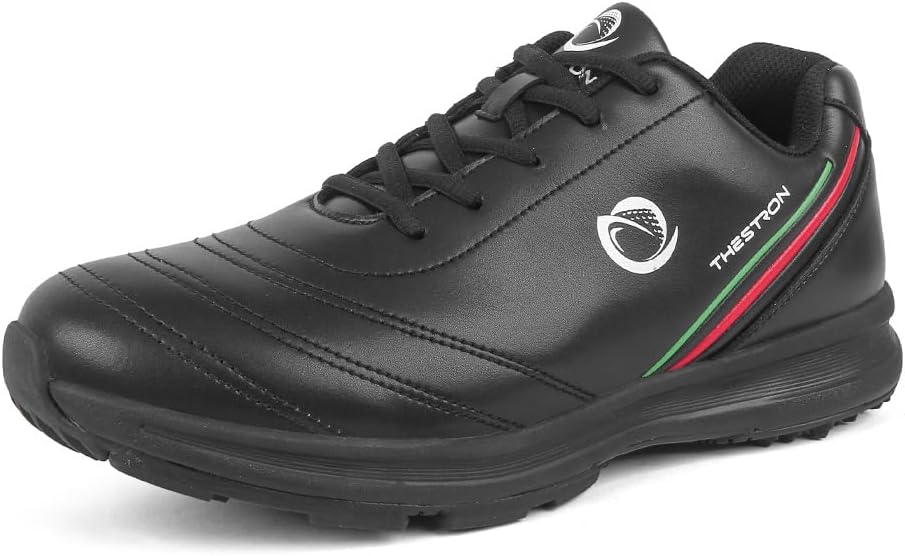 

Мужские гольф-кроссовки без шипов для гольфистов, спортивная обувь для прогулок на улице Zakey, черный