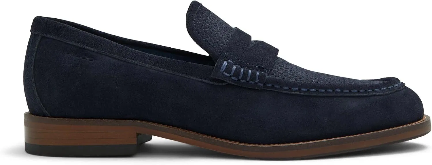 Лоферы ALDO, Navy — фото 4