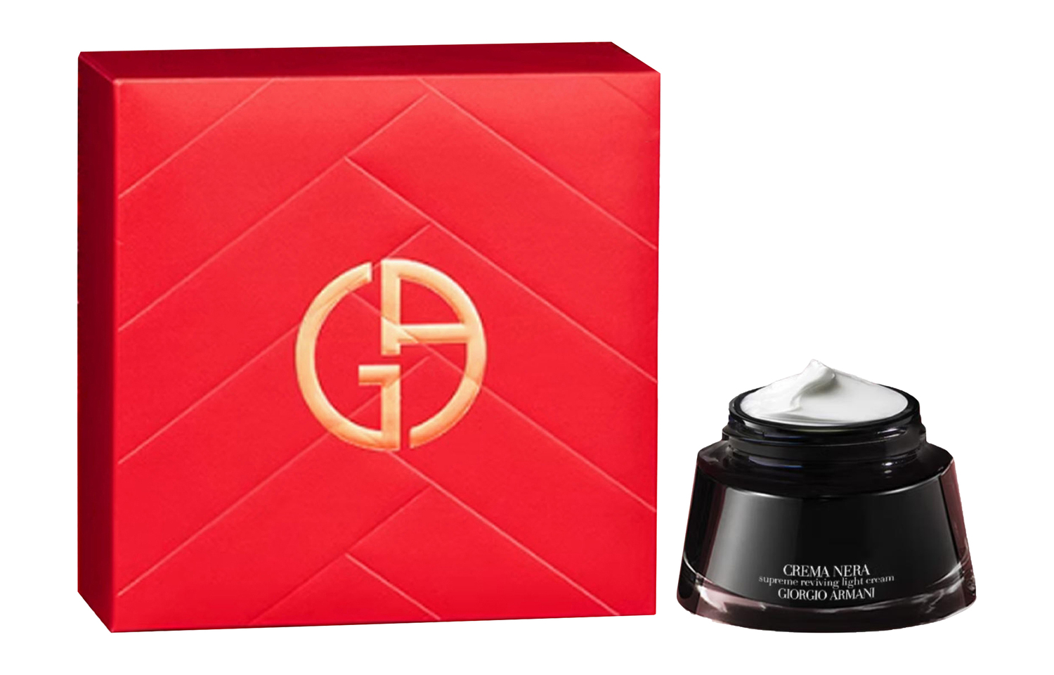 GIORGIO ARMANI AMANI Black Key Supreme Radiance восстанавливающий крем для лица успокаивающий, подтягивающий, увлажняющий 30ml/50ml — фото 4