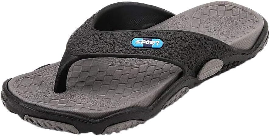 

Мужские шлепанцы для пляжа, удобные сандалии с нескользящей подошвой для прогулок, пляжа и путешествий, модные шлепанцы с мягкой подошвой Generic, серый