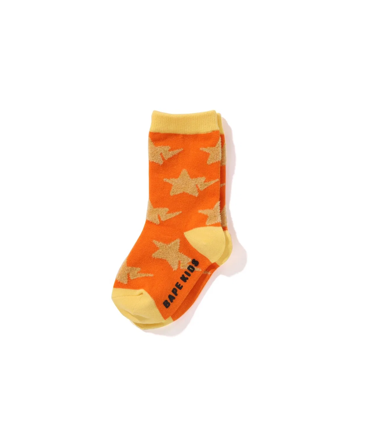 Носки STA Pattern Socks из хлопкового микса, оранжевые