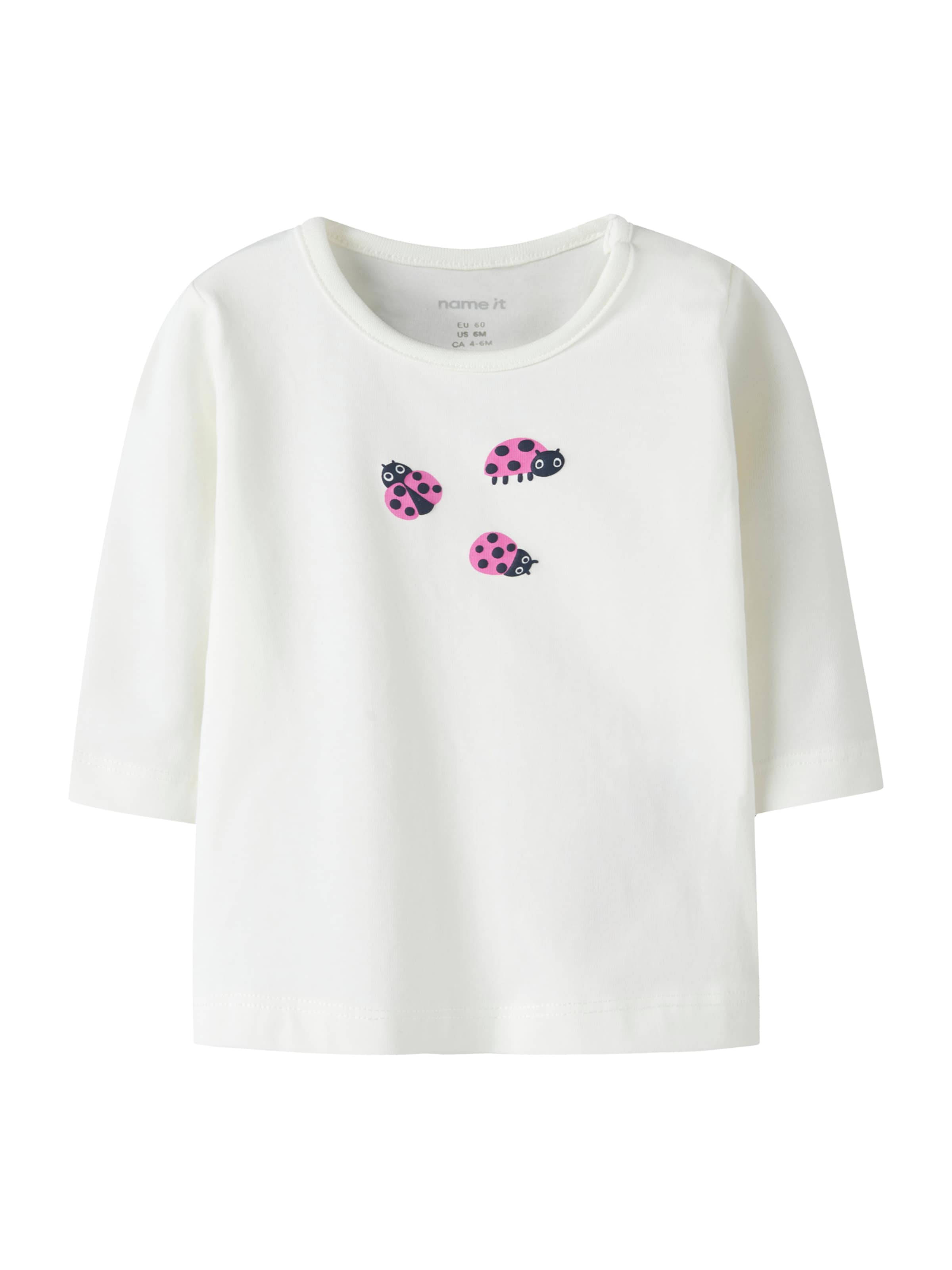 

NAME IT Лонгслив 'NBFVUBIE' в белом цвете