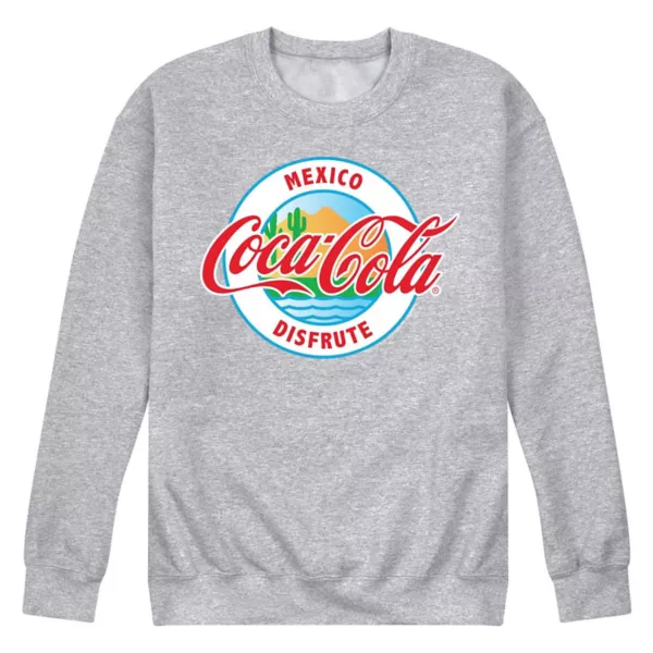 

Мужская флисовая толстовка Coca Cola Tokyo Licensed Character, цвет hetaher gray