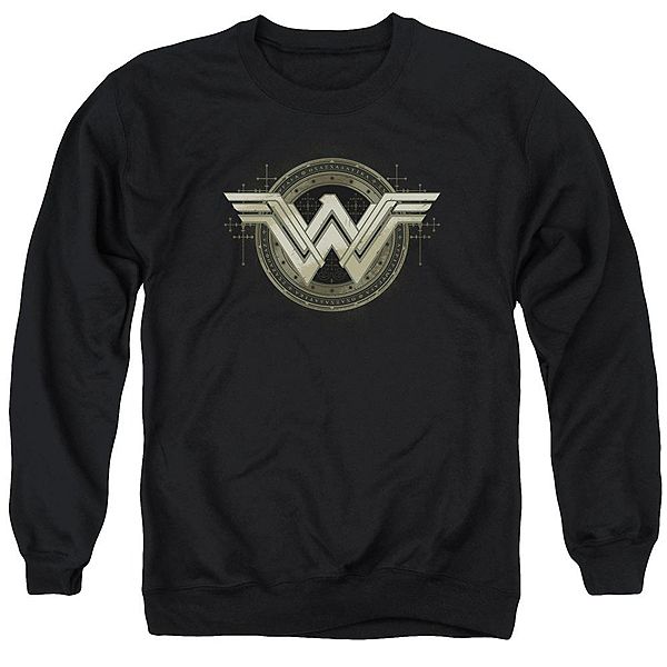 

Толстовка с круглым вырезом для взрослых с древними эмблемами из фильма «Бэтмен против Супермена». Licensed Character