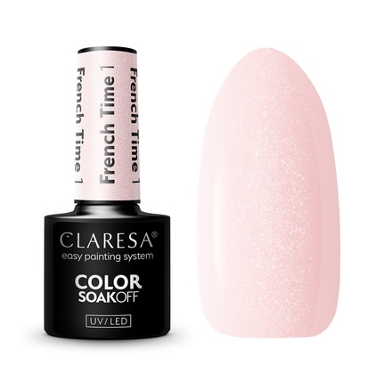 

Лак для ногтей French Time No.1 5г Claresa