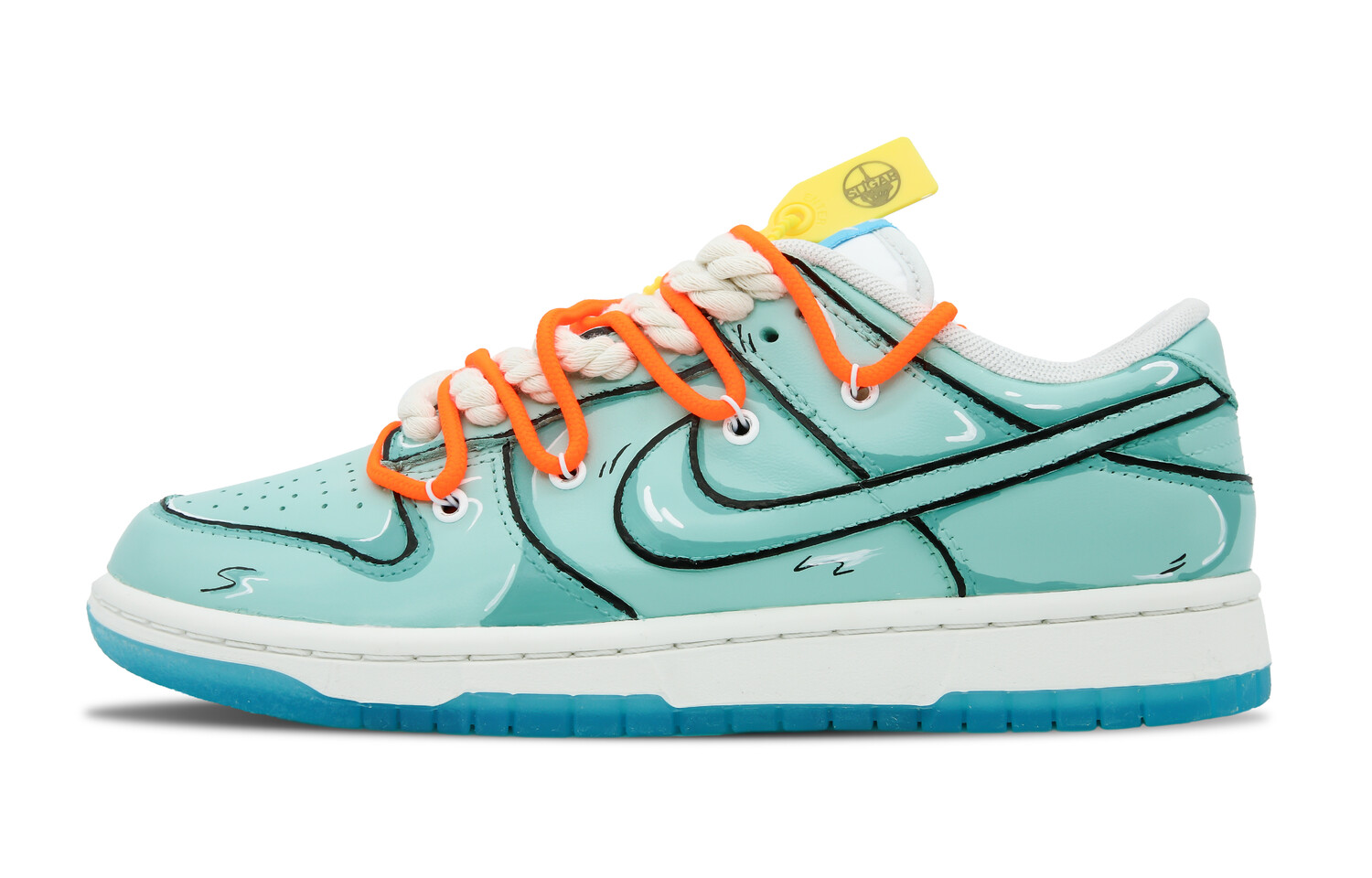 

Кроссовки Nike Dunk Skateboard Shoes Unisex Low-Top Green