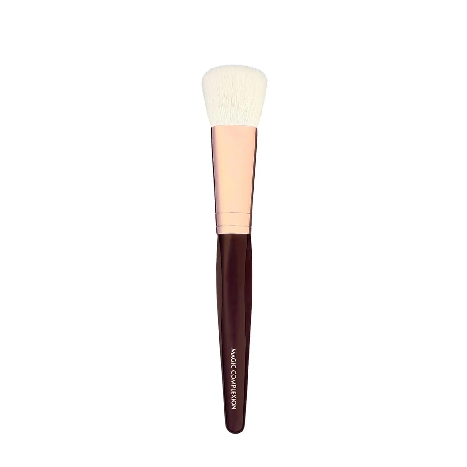 Кисть для тональной основы Charlotte Tilbury Magic Complexion с синтетической щетиной для безупречного покрытия, Rose Gold & Night Crimson
