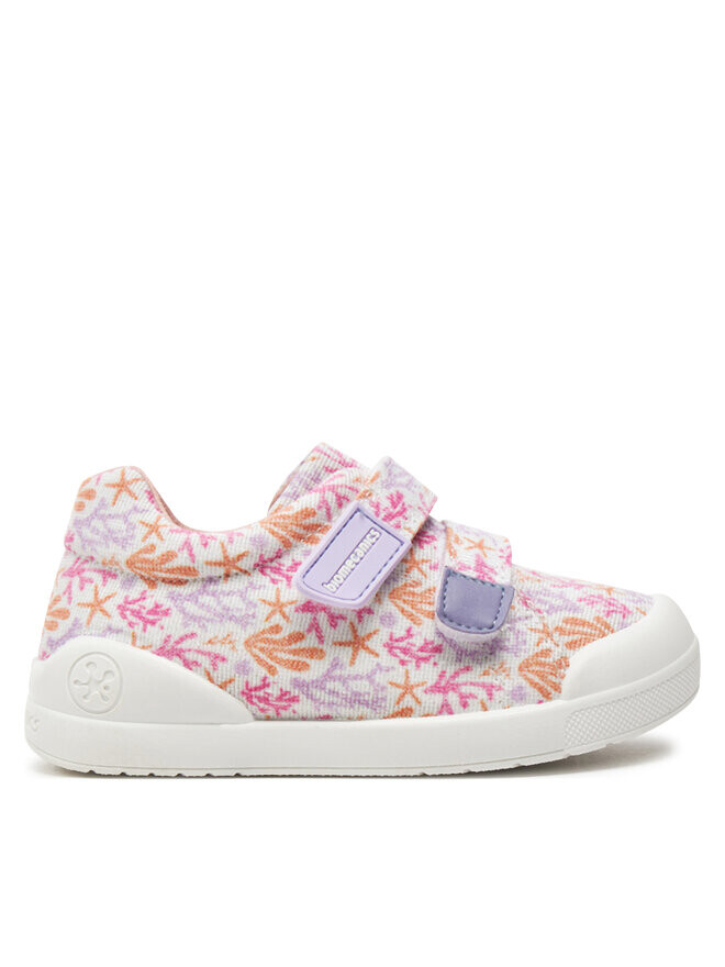 

Кроссовки с липучкой Biomecanics Zapatos hasta el tobillo 242293-B, белый