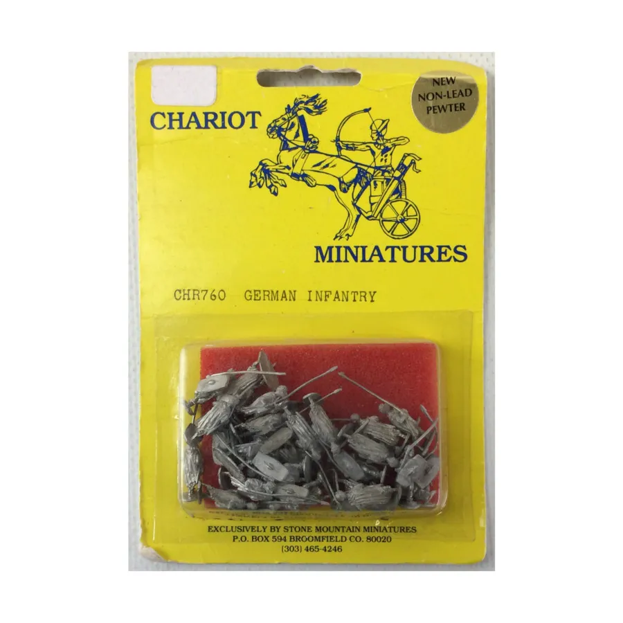 

Немецкая пехота, Chariot Miniatures (15mm)