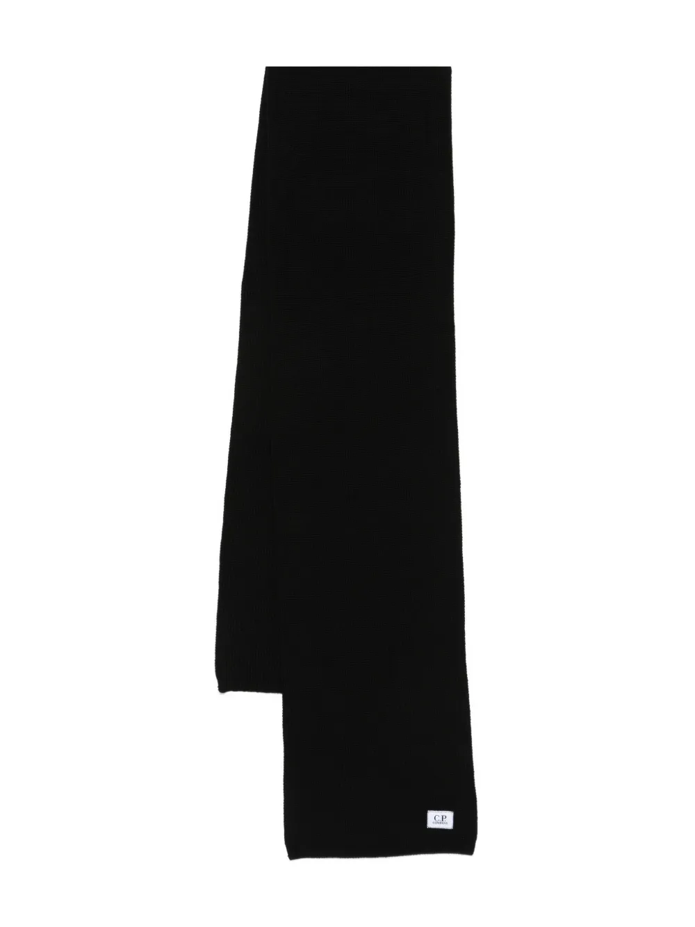 

Шарф с логотипом C.P. Company, черный