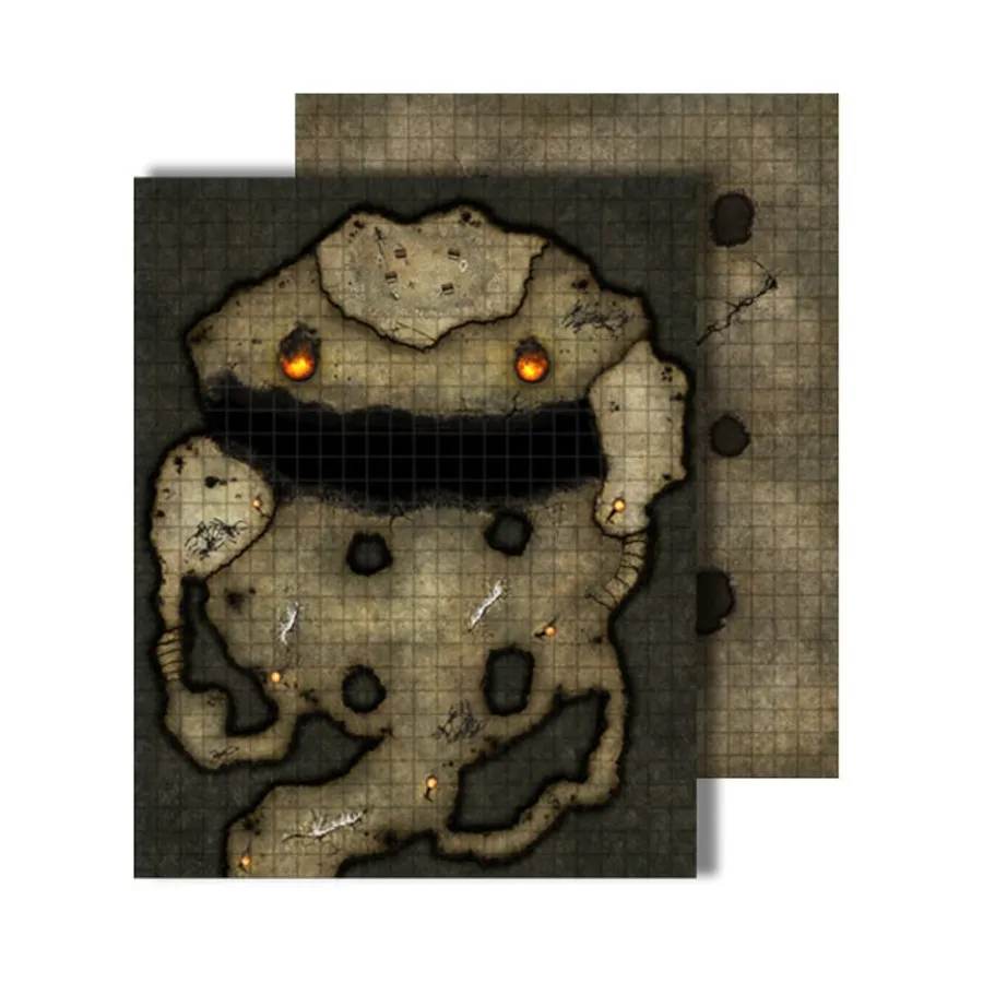 

Флип-мат - Логово Дракона, GameMastery - Flip-Mats - Crypts, Dungeons & Underground Locales