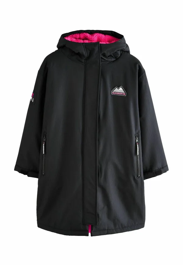 Короткое пальто стандартного кроя Superdry & Co, Black