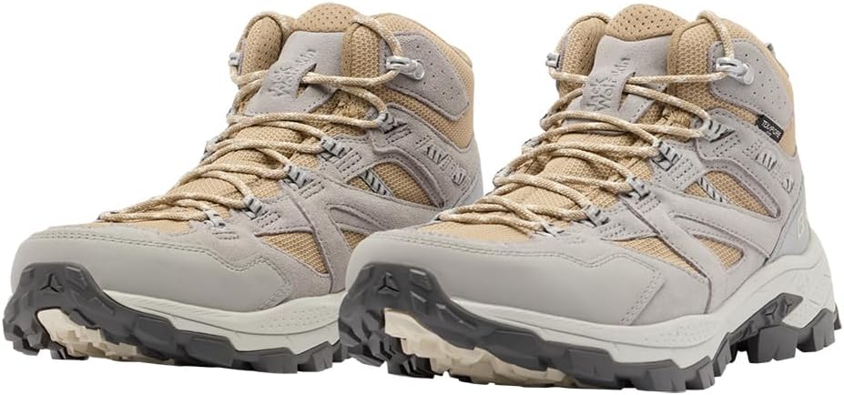 Мужские треккинговые кроссовки Jack Wolfskin среднего верха, Rainstorm — фото 4