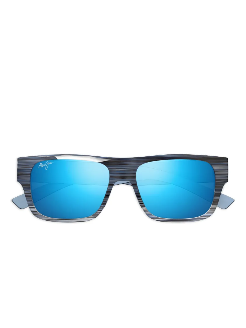 

Солнцезащитные очки Keahi в квадратной оправе Maui Jim, черный