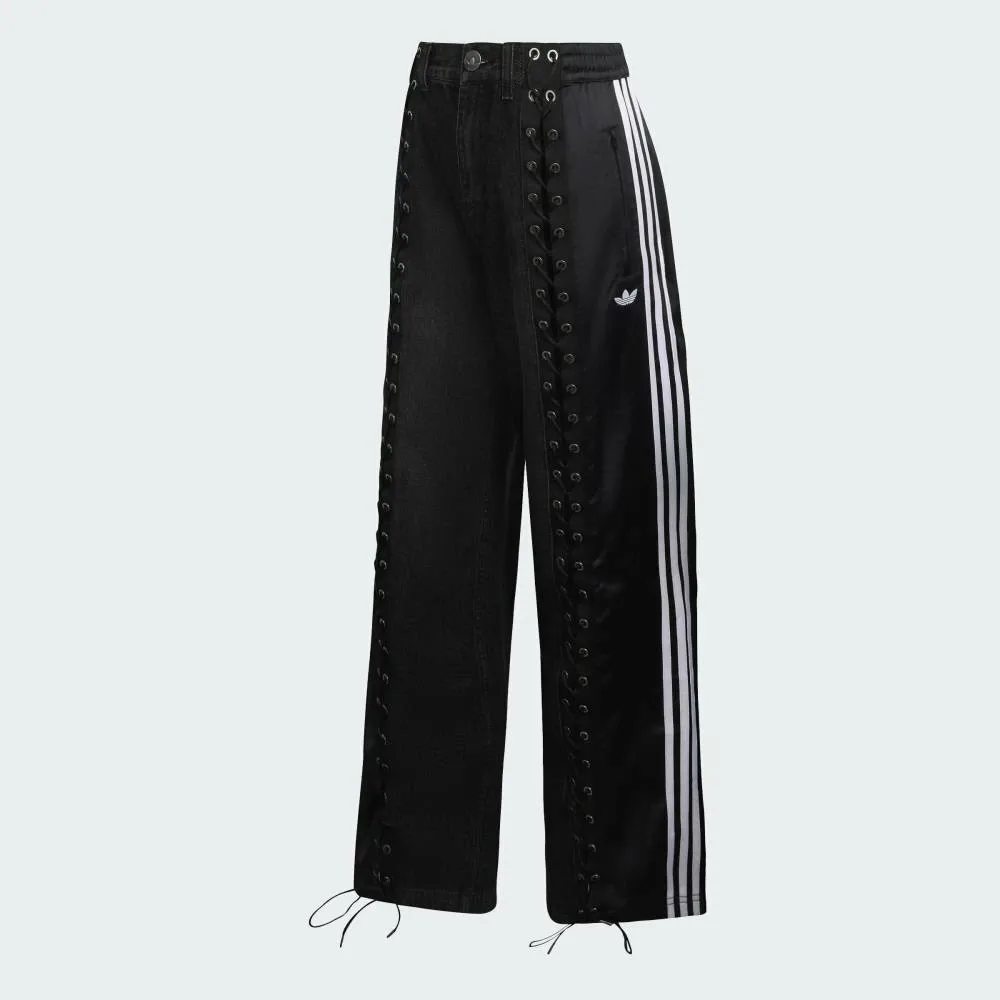 Джинсовые гоночные штаны Originals Denim FB Adidas, black — фото 4