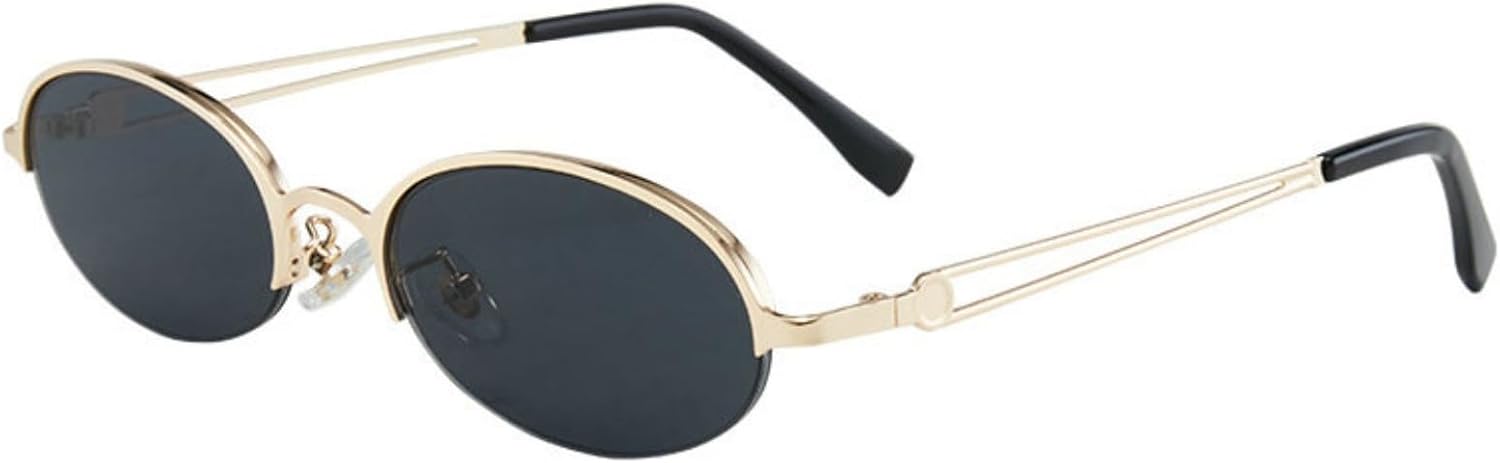 

Солнцезащитные очки Willochra в стиле ретро, ​​овальные, для женщин и мужчин, модные дизайнерские, круглые, с градиентным переходом цвета, классические черные, с защитой от УФ-излучения UV400, C1