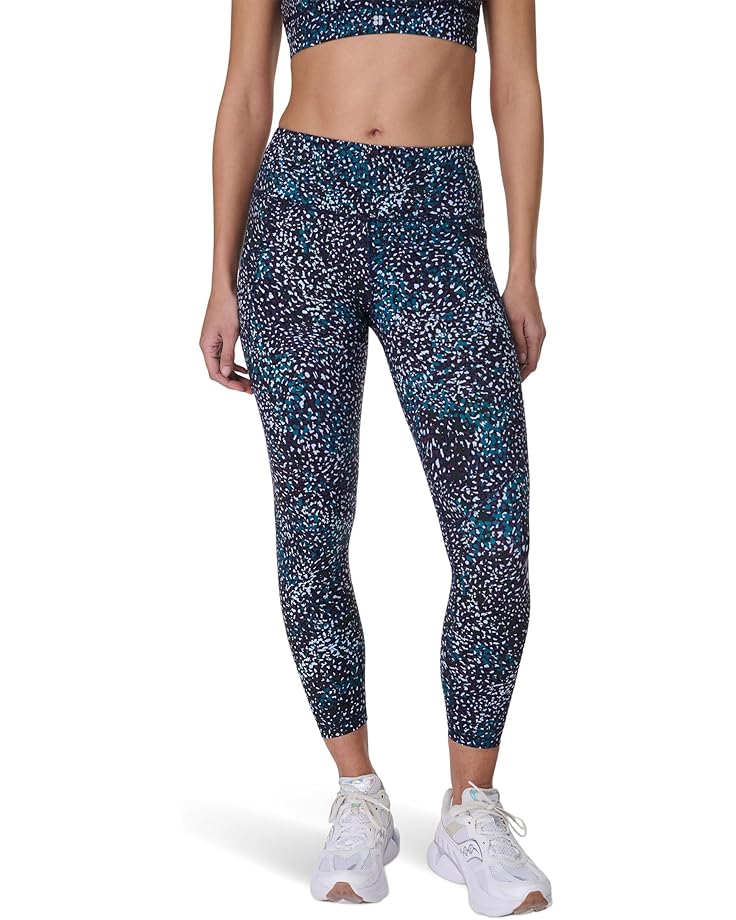

Брюки Sweaty Betty Power 7/8 Workout Leggings, цвет Blue Aurora Print