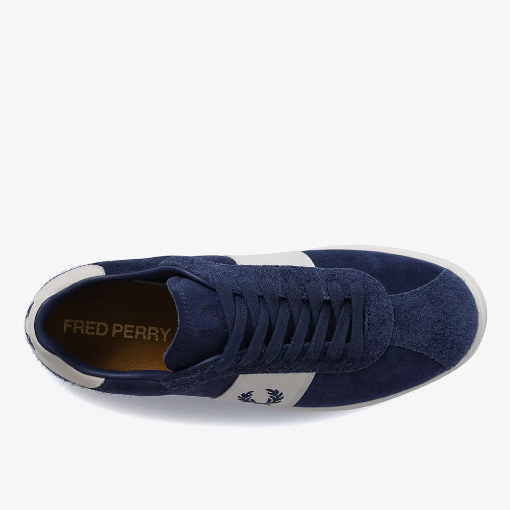 Мужские низкие кеды B4 из замши и кожи от Fred Perry — фото 3