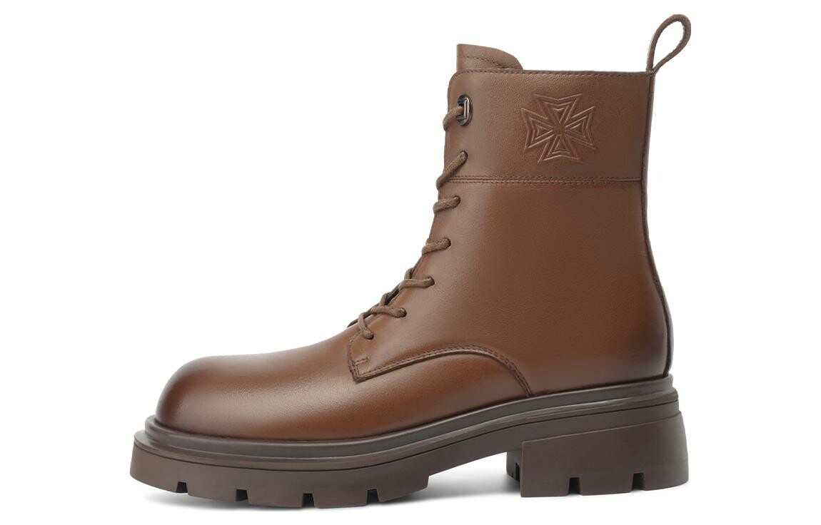 

Ботинки Martin Boot женские Boerdiqi, цвет Brown Fleece-lined