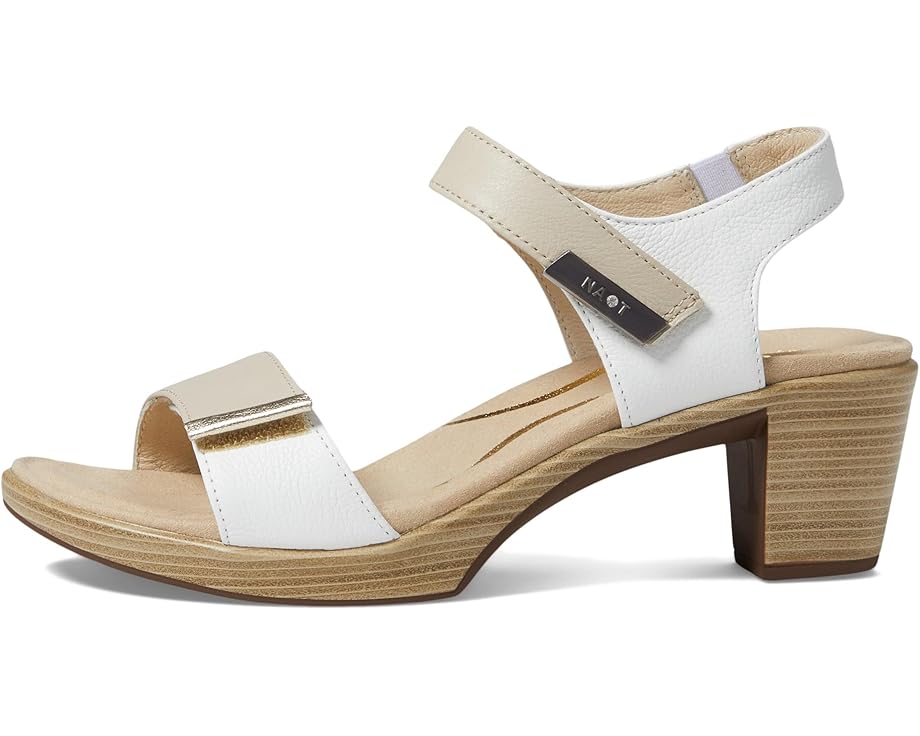Туфли Naot Intact, цвет Soft Ivory Leather/Soft White Leather/Radiant Gold Leather — фото 4