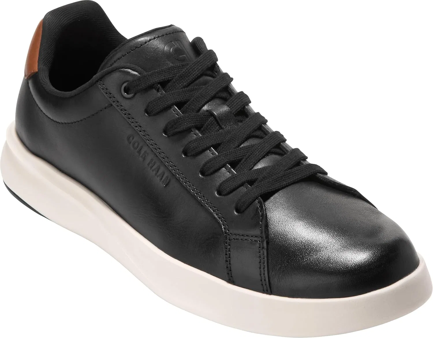 Мужские теннисные кроссовки Cole Haan Grand Crosscourt Tennis II, Black British Tan Ivory — фото 4