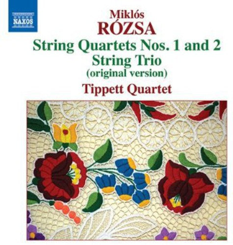 

CD диск Rozsa / Tippett String Quartet: String Quartets Nos 1 & 2 / String Trio