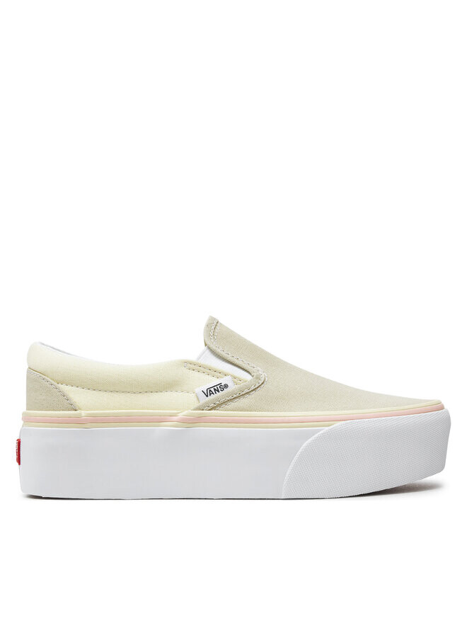 

Тканевые кроссовки Classic Slip-On Stackform Vans, бежевый