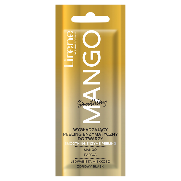 

Разглаживающий энзимный пилинг для лица, 6 мл Lirene Smoothing mango