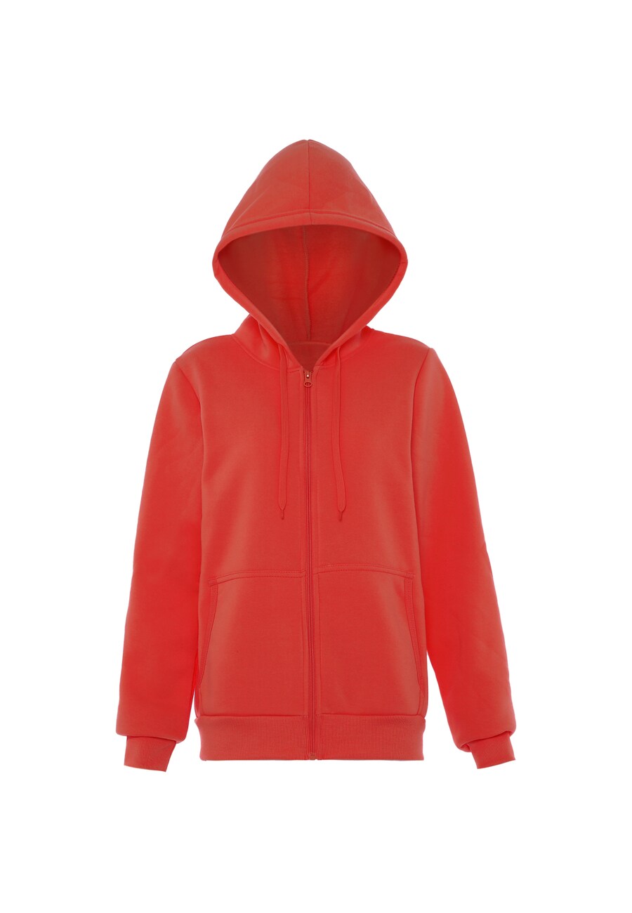 

Толстовка с капюшоном на молнии NALLY Zip-Up Hoodie, красный