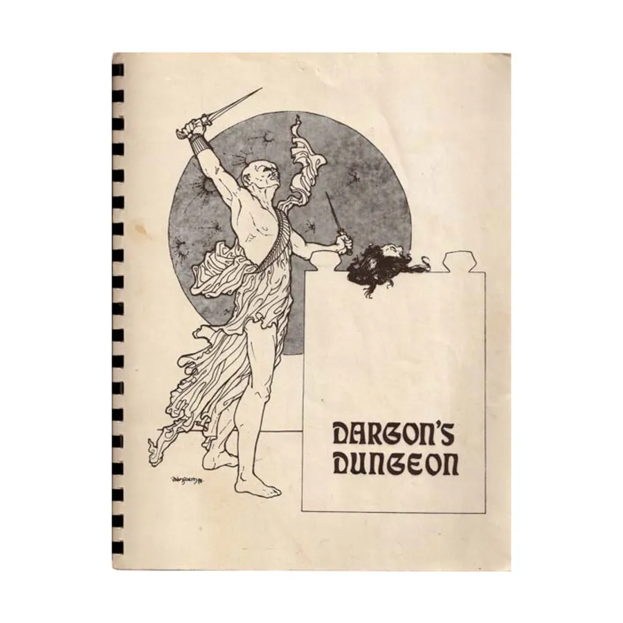 

Модуль Dargon's Dungeon (1st Edition, 3rd+ Printings), Tunnels & Trolls - Solo Adventures (1976-2007)